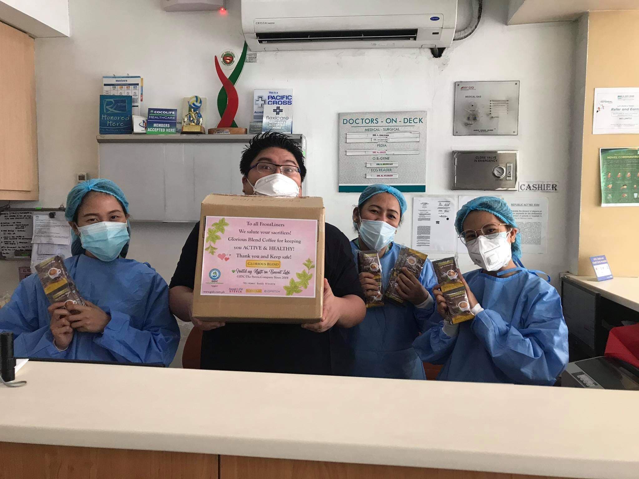 delgado hospital donation